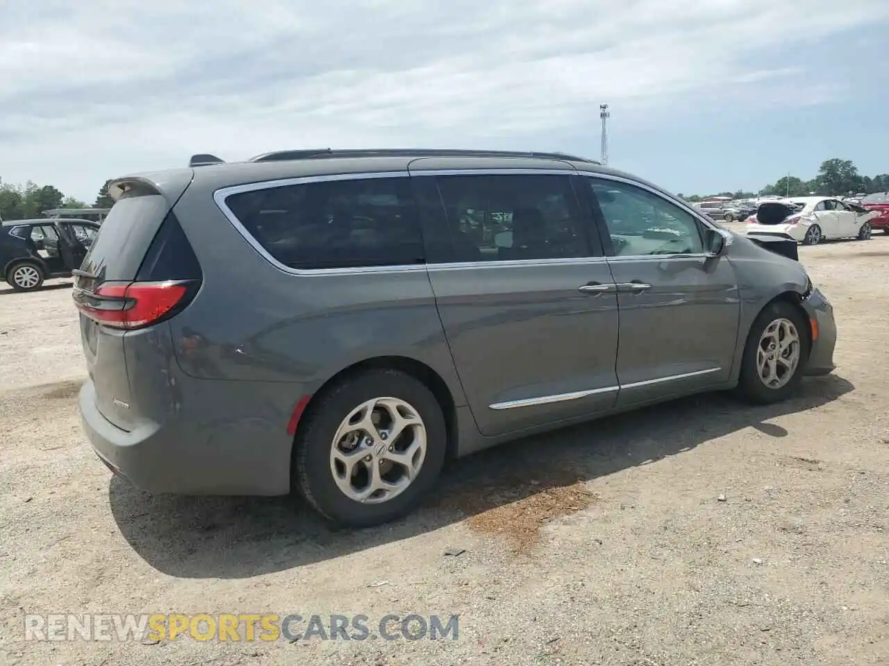 3 fotografías del automóvil dañado 2C4RC1GG3NR114854 CHRYSLER PACIFICA 2022