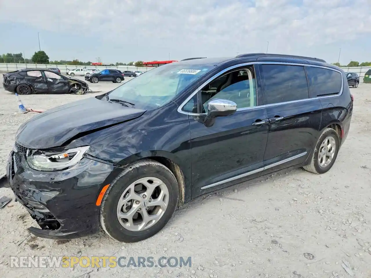 1 Photograph of a damaged car 2C4RC1GG3NR134442 CHRYSLER PACIFICA 2022