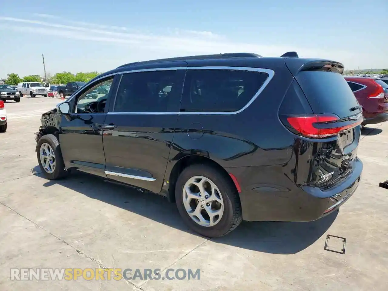 2 Photograph of a damaged car 2C4RC1GG3NR234282 CHRYSLER PACIFICA 2022