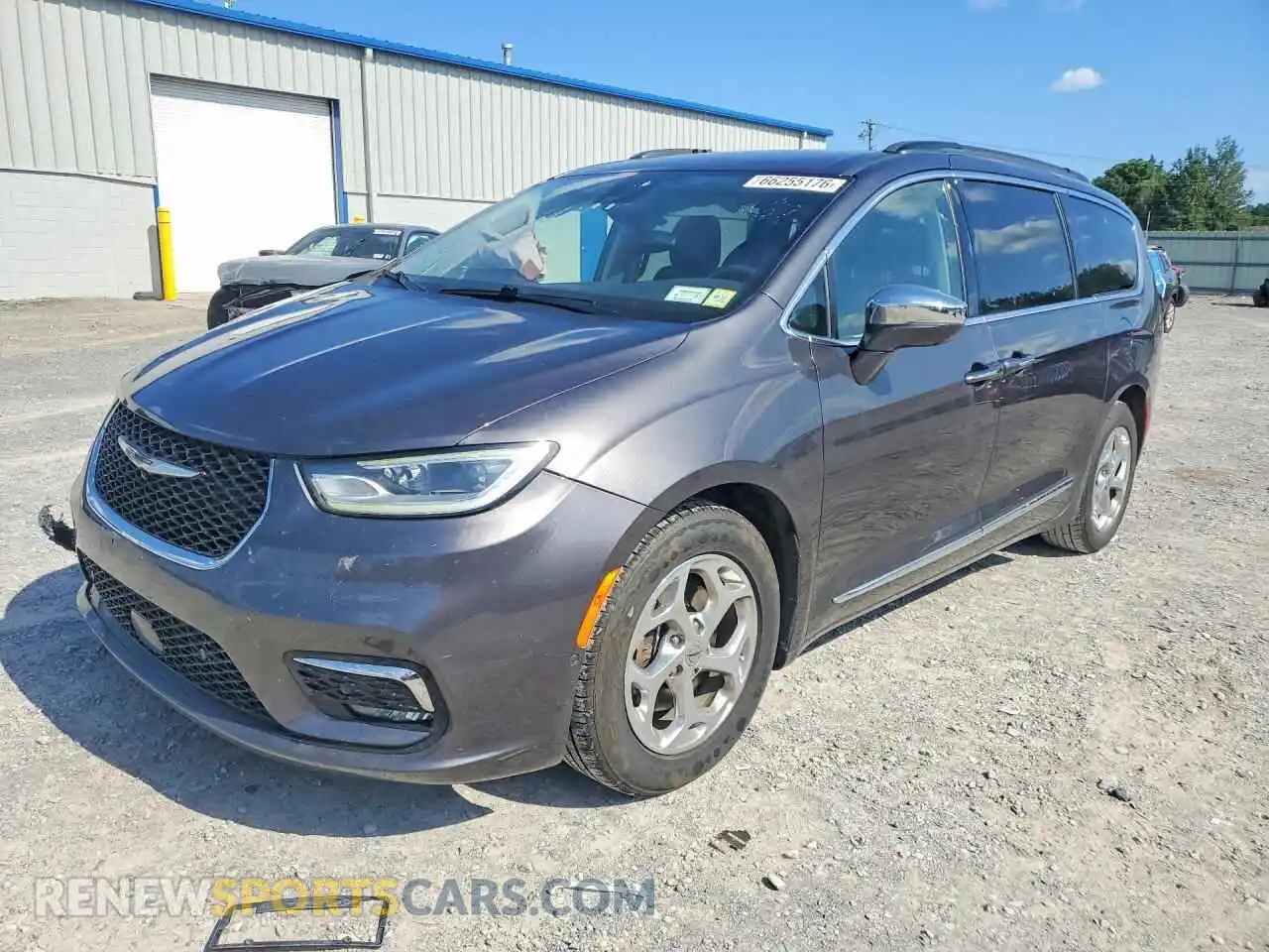 1 Фотография поврежденного автомобиля 2C4RC1GG5NR120560 CHRYSLER PACIFICA 2022