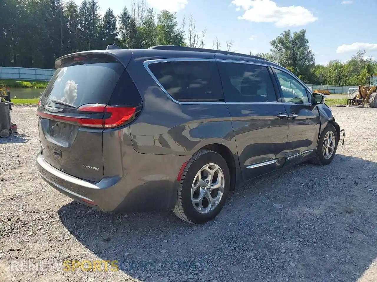 3 Фотография поврежденного автомобиля 2C4RC1GG5NR120560 CHRYSLER PACIFICA 2022