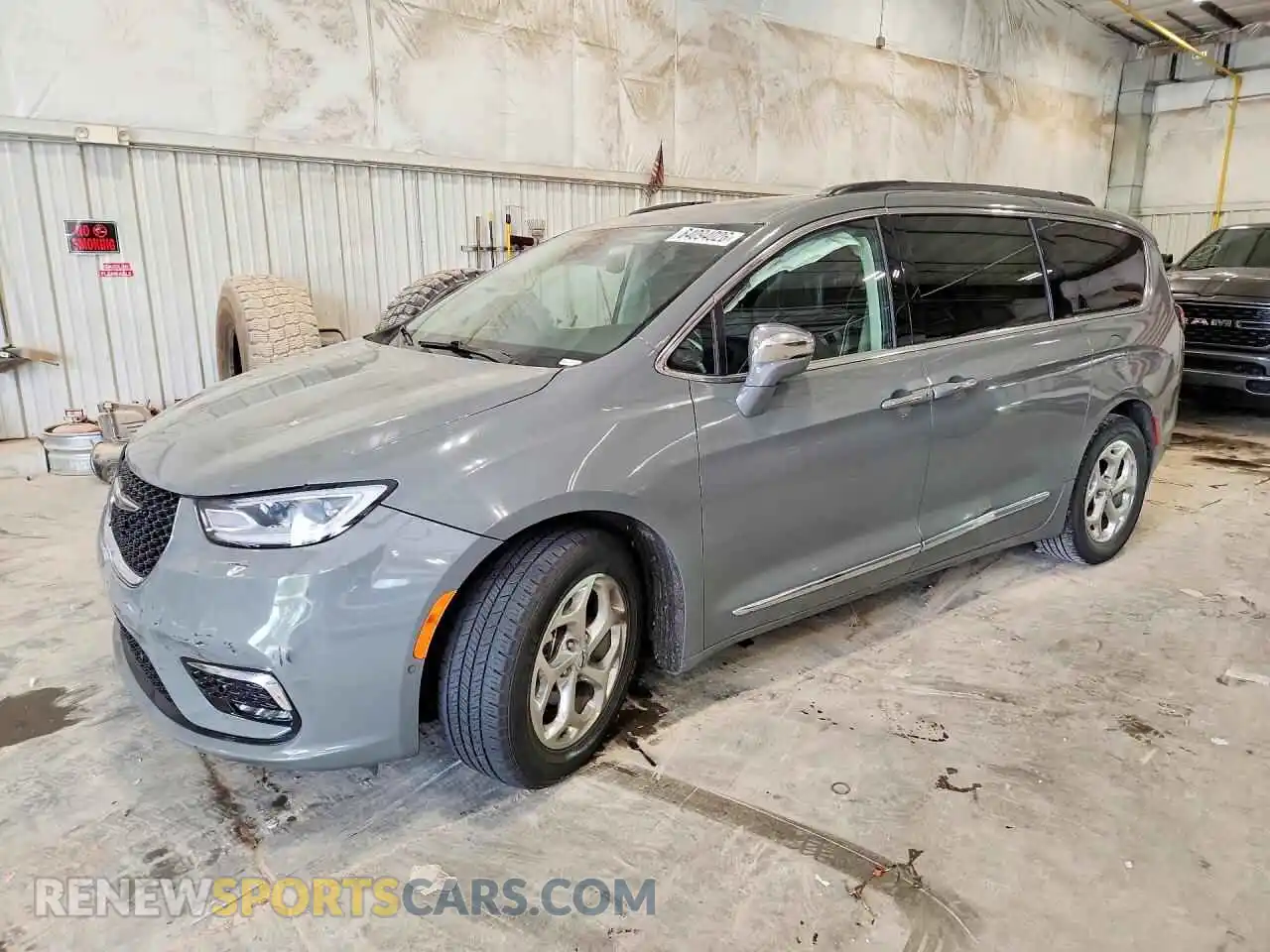 1 Фотография поврежденного автомобиля 2C4RC1GG6NR111723 CHRYSLER PACIFICA 2022