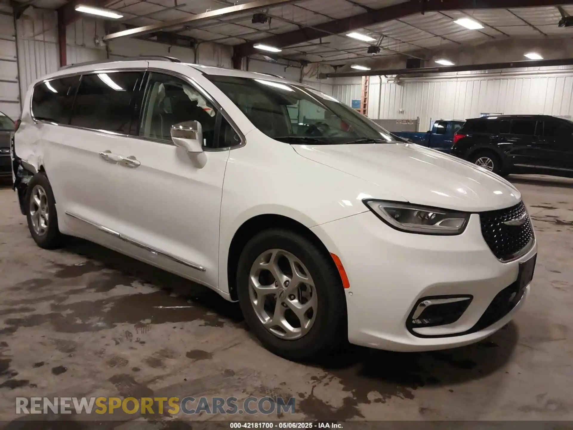1 Фотография поврежденного автомобиля 2C4RC1GG6NR147220 CHRYSLER PACIFICA 2022