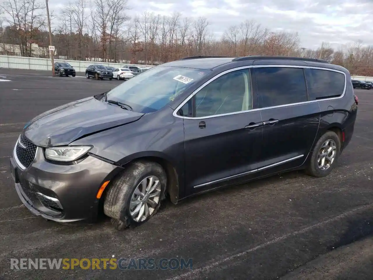 1 Photograph of a damaged car 2C4RC1GG6NR152899 CHRYSLER PACIFICA 2022