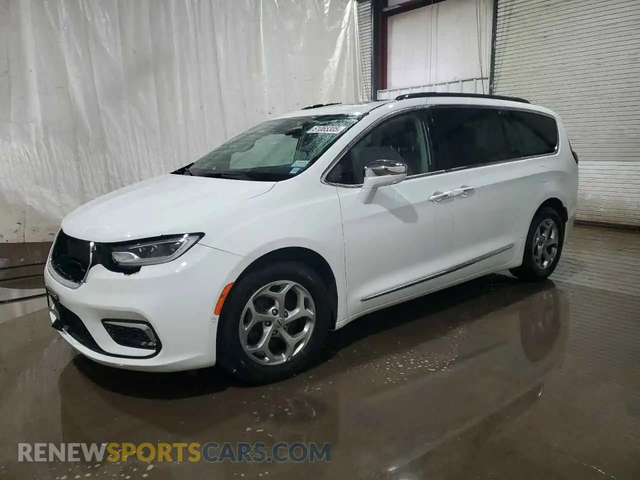 1 Photograph of a damaged car 2C4RC1GG6NR153535 CHRYSLER PACIFICA 2022