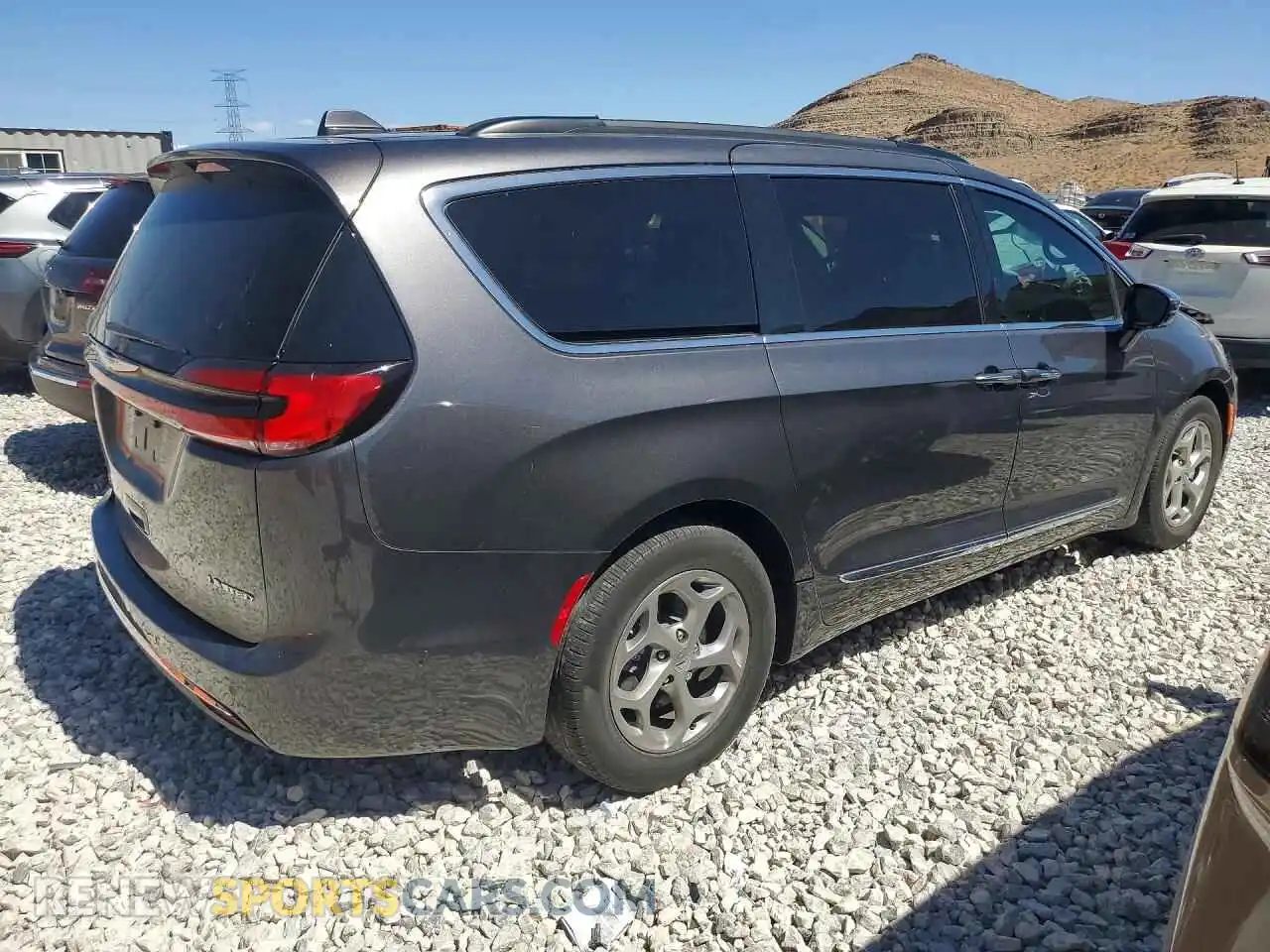 3 Фотография поврежденного автомобиля 2C4RC1GG8NR234326 CHRYSLER PACIFICA 2022