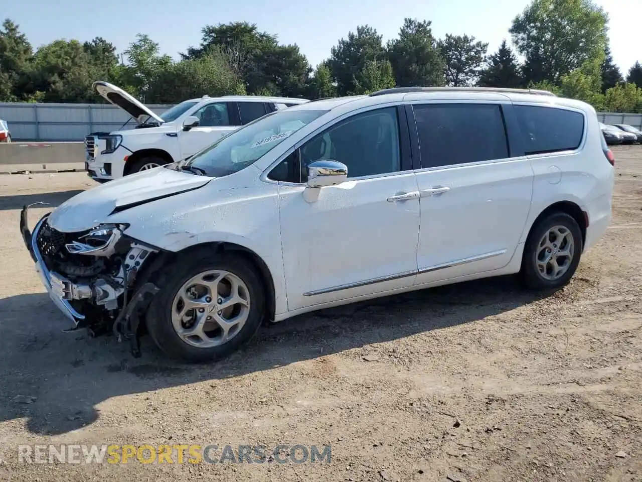 1 Photograph of a damaged car 2C4RC1GGXNR194735 CHRYSLER PACIFICA 2022