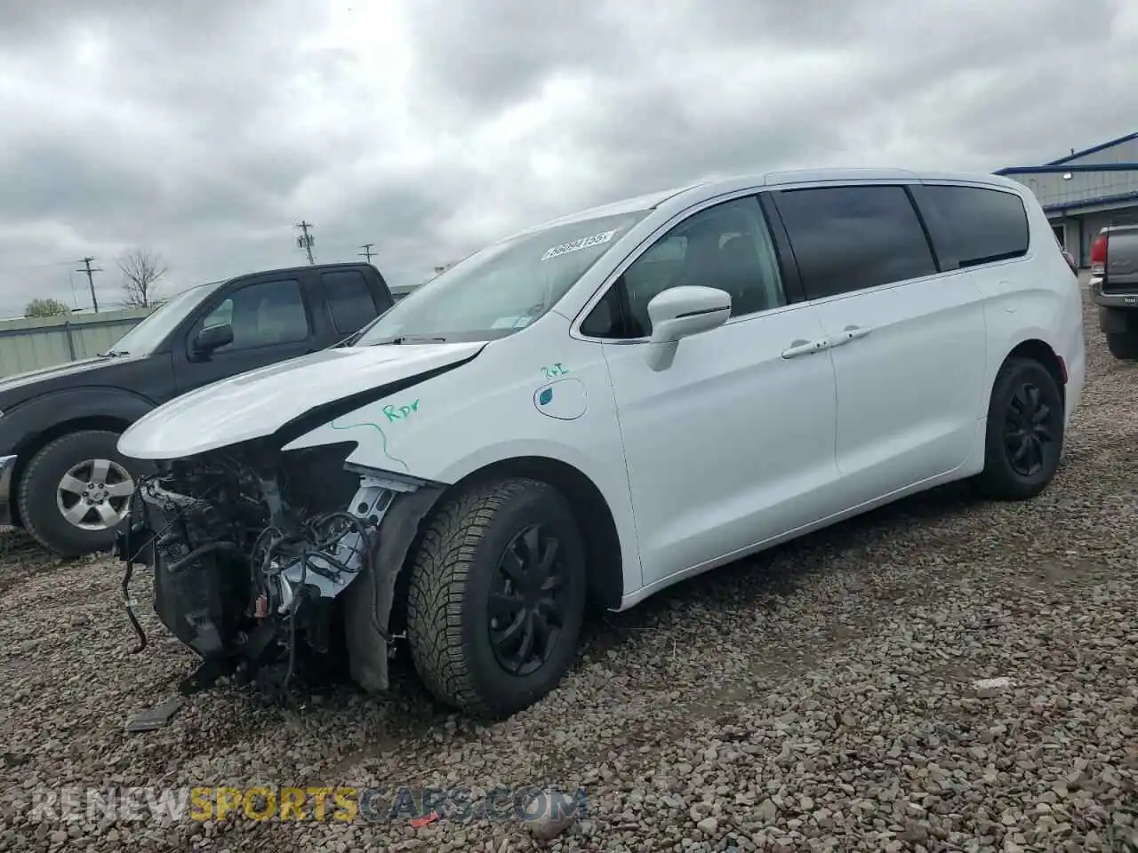 1 Photograph of a damaged car 2C4RC1L71NR211069 CHRYSLER PACIFICA 2022