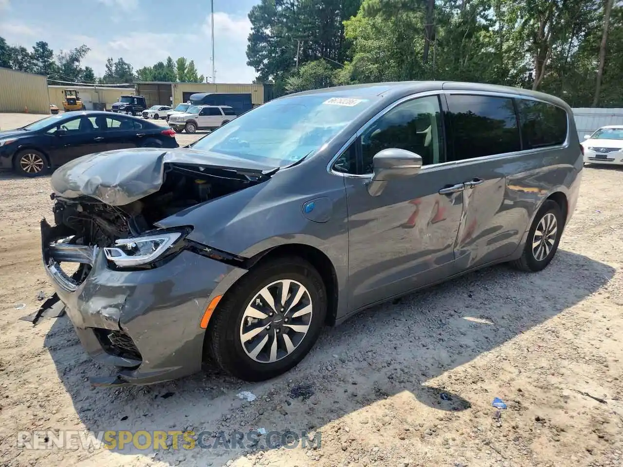 1 Photograph of a damaged car 2C4RC1L75NR164113 CHRYSLER PACIFICA 2022
