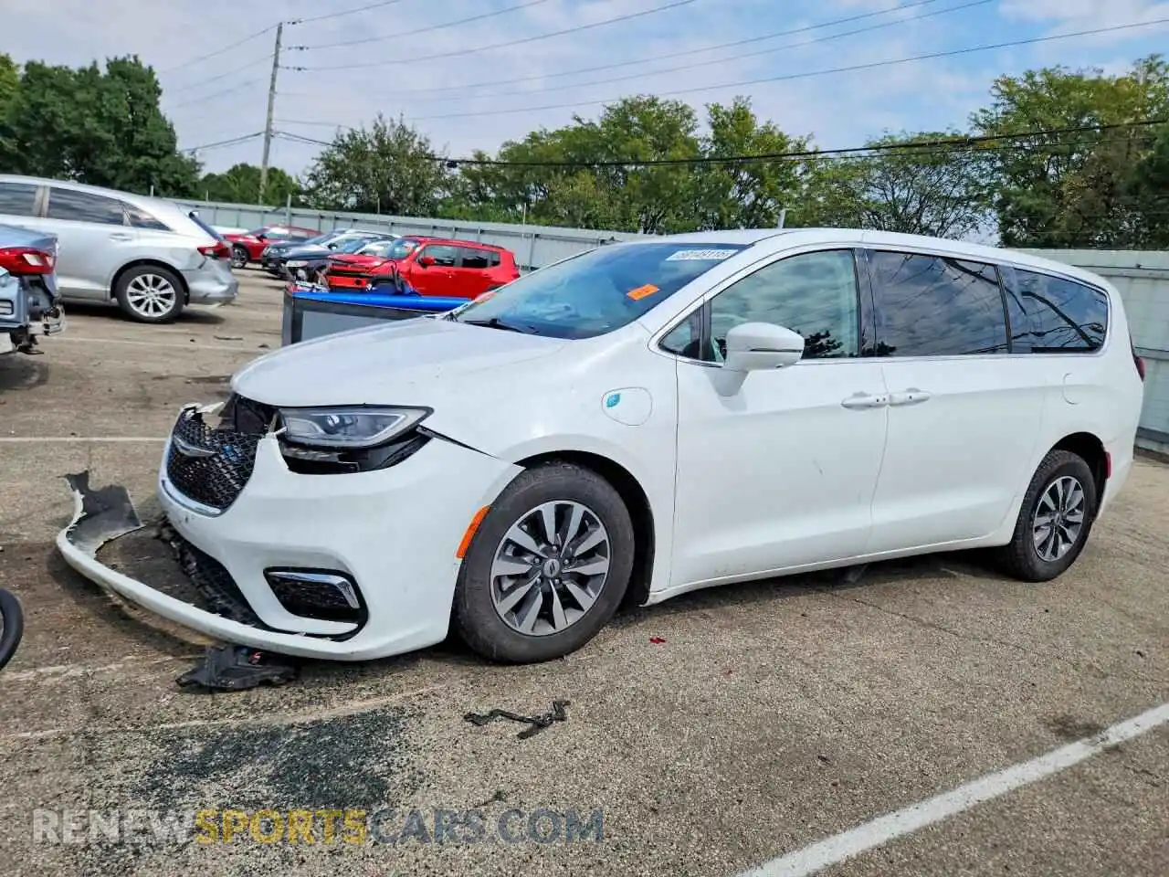 1 Photograph of a damaged car 2C4RC1L7XNR120981 CHRYSLER PACIFICA 2022