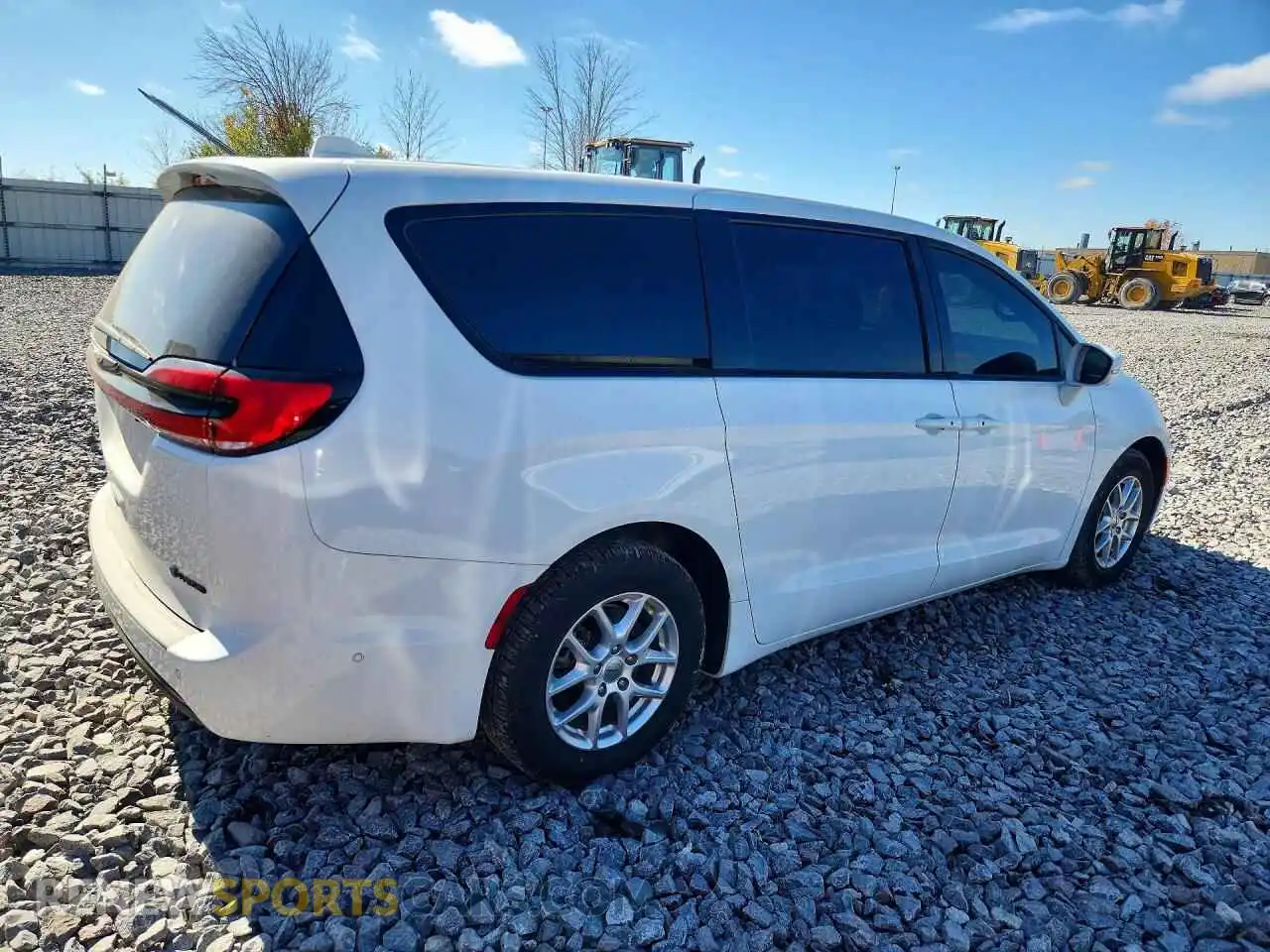 3 fotografías del automóvil dañado 2C4RC1S77NR187412 CHRYSLER PACIFICA 2022