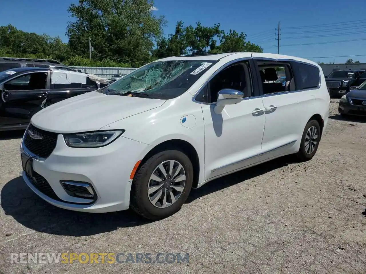 1 Photograph of a damaged car 2C4RC1S7XNR123039 CHRYSLER PACIFICA 2022