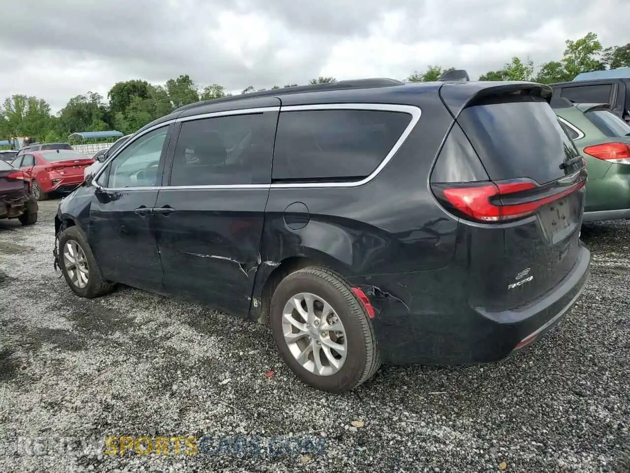 2 Photograph of a damaged car 2C4RC3BG4NR209748 CHRYSLER PACIFICA 2022