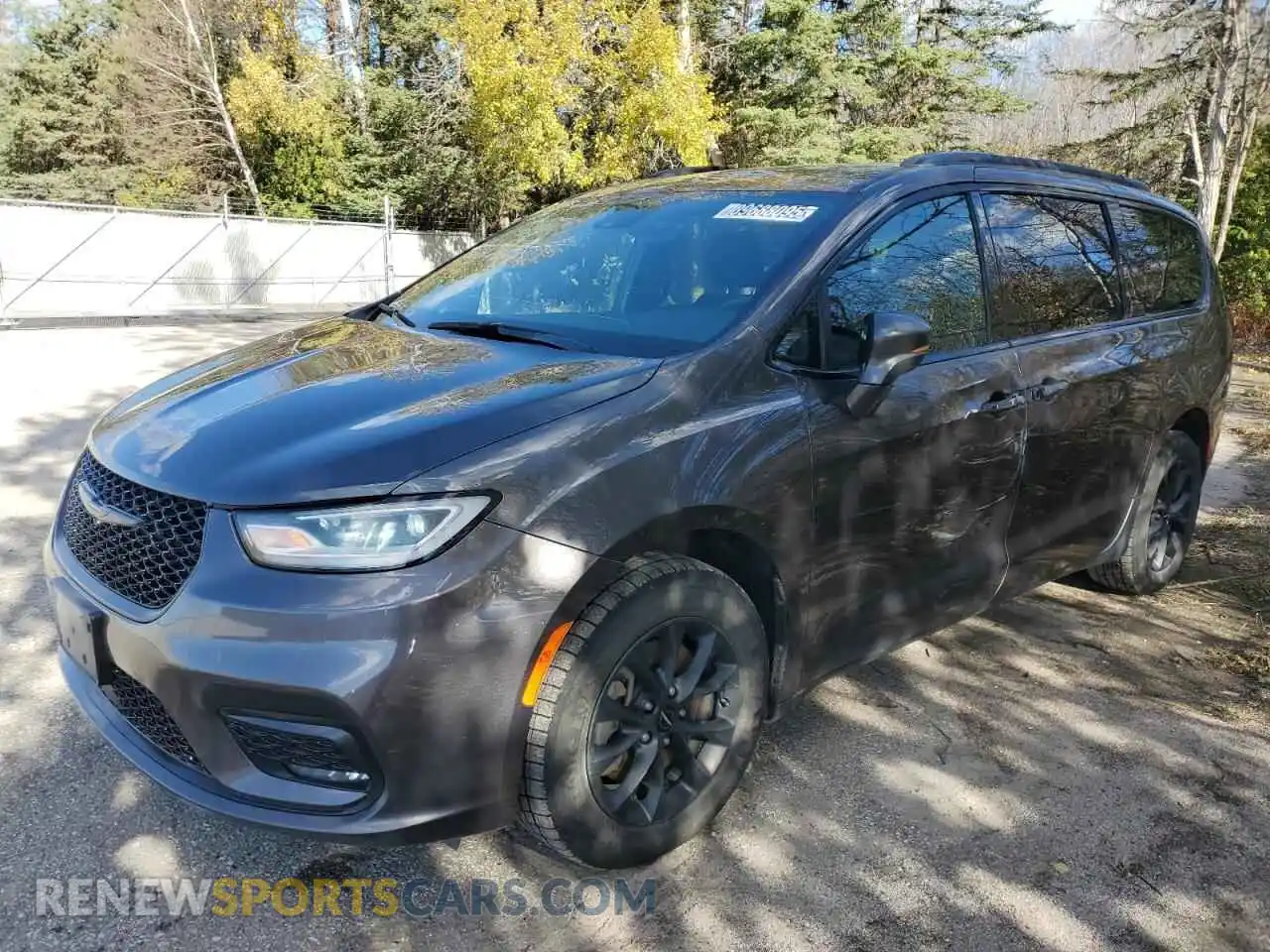 1 Фотография поврежденного автомобиля 2C4RC3FG5NR216587 CHRYSLER PACIFICA 2022