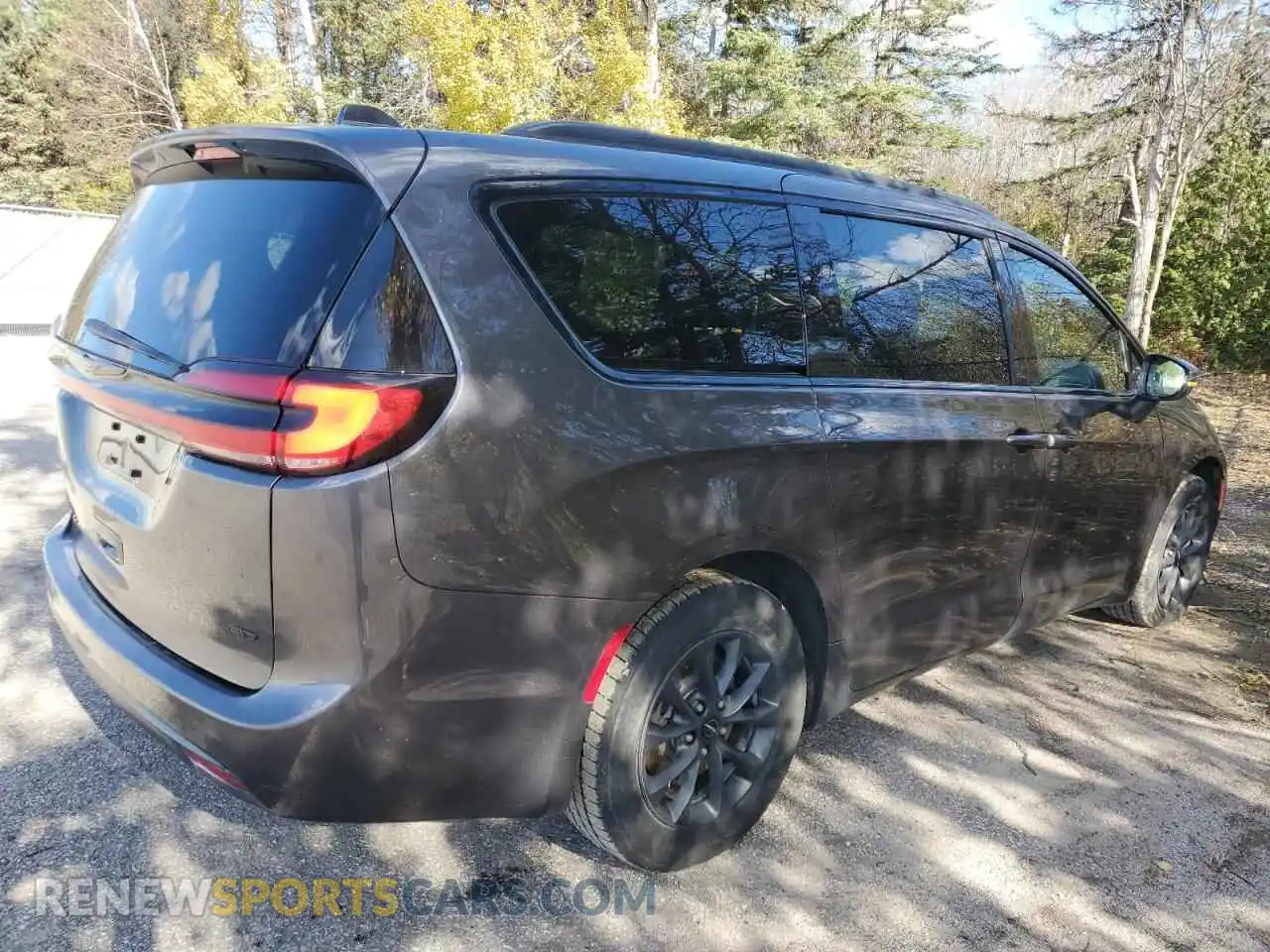 3 Фотография поврежденного автомобиля 2C4RC3FG5NR216587 CHRYSLER PACIFICA 2022