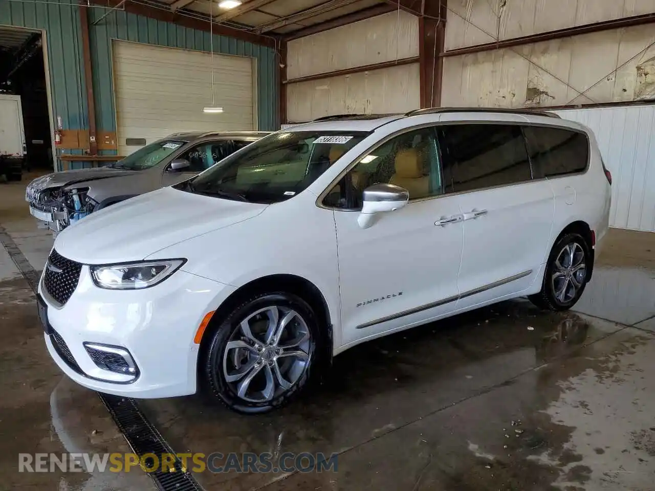 1 Photograph of a damaged car 2C4RC3PGXNR180345 CHRYSLER PACIFICA 2022
