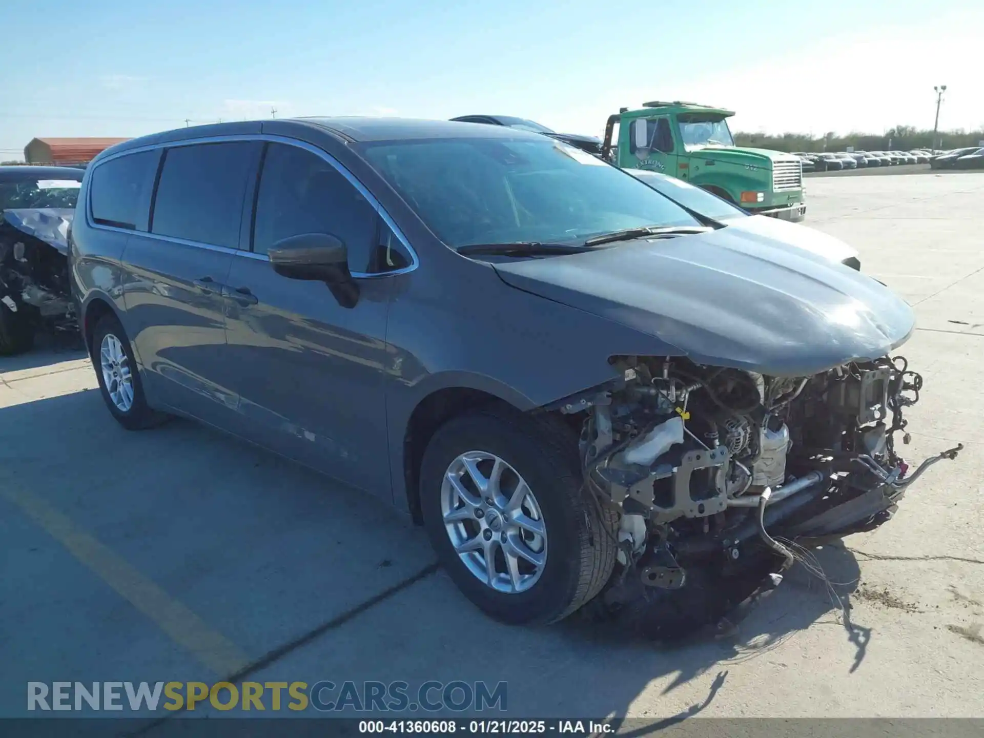 1 Photograph of a damaged car 2C4RC1BG0PR506880 CHRYSLER PACIFICA 2023