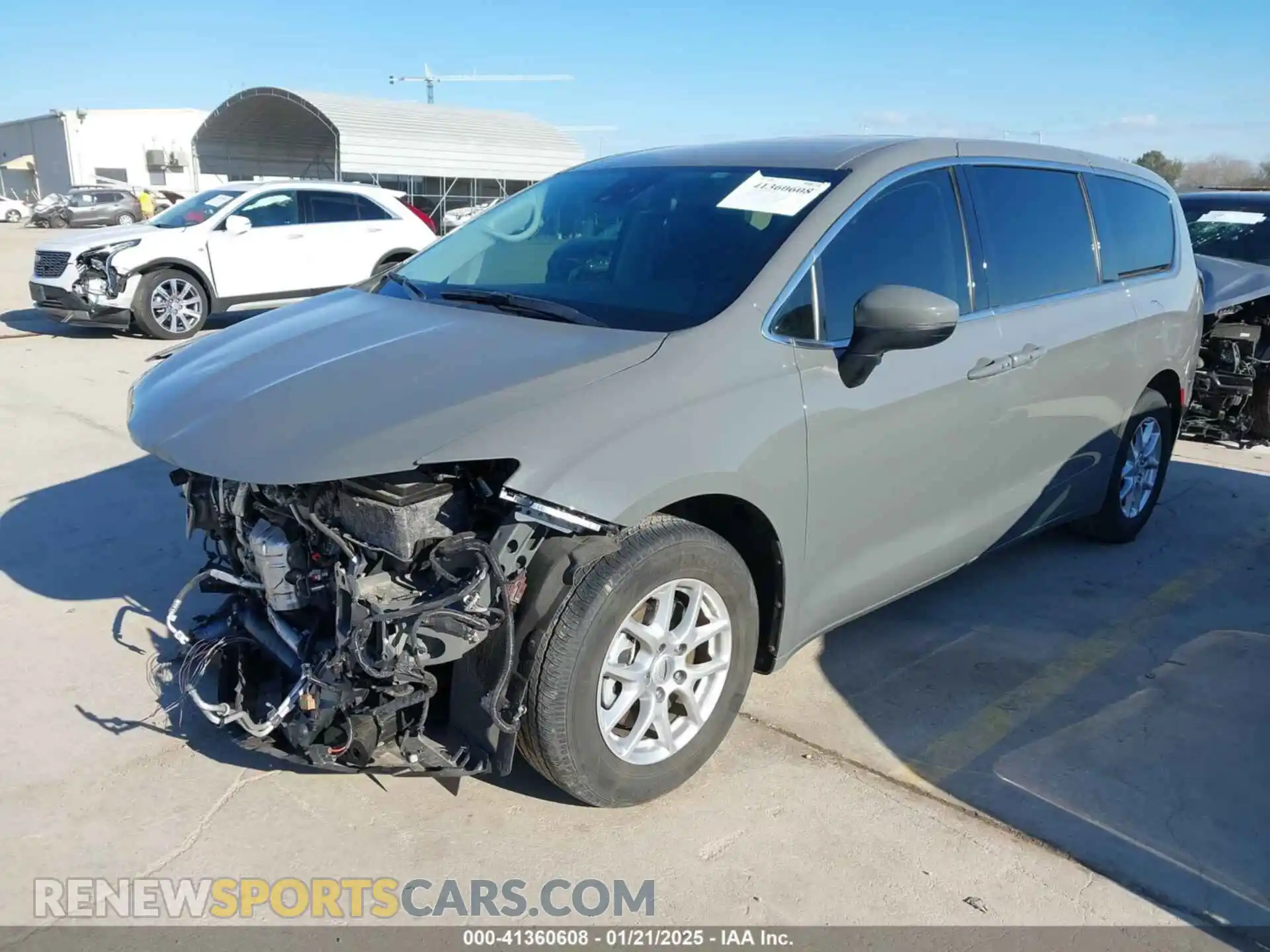 2 Photograph of a damaged car 2C4RC1BG0PR506880 CHRYSLER PACIFICA 2023