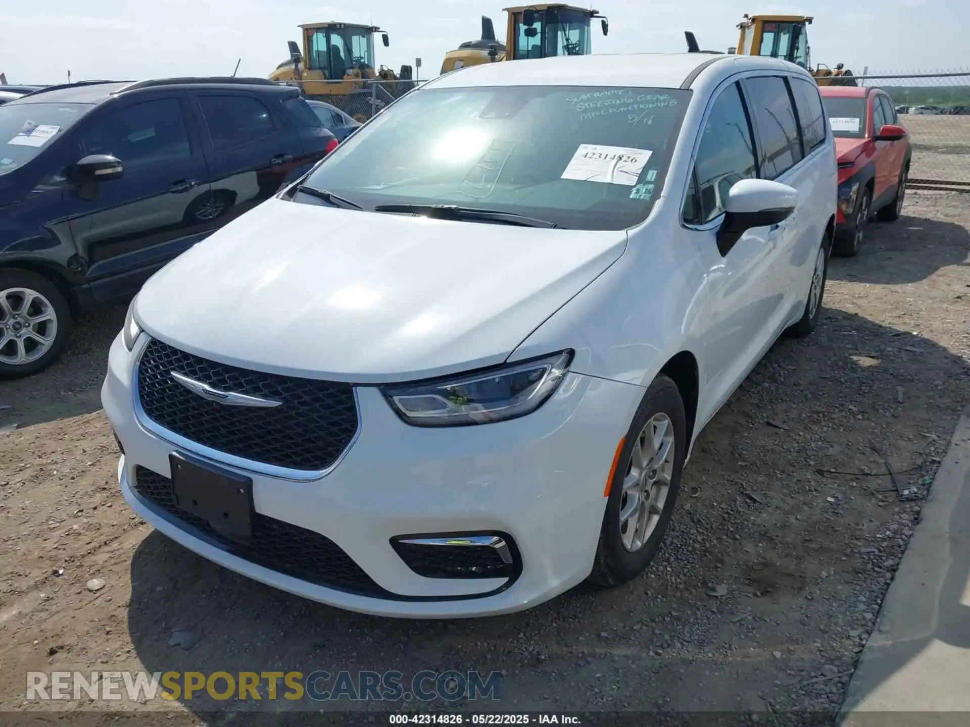 2 Photograph of a damaged car 2C4RC1BG0PR616490 CHRYSLER PACIFICA 2023