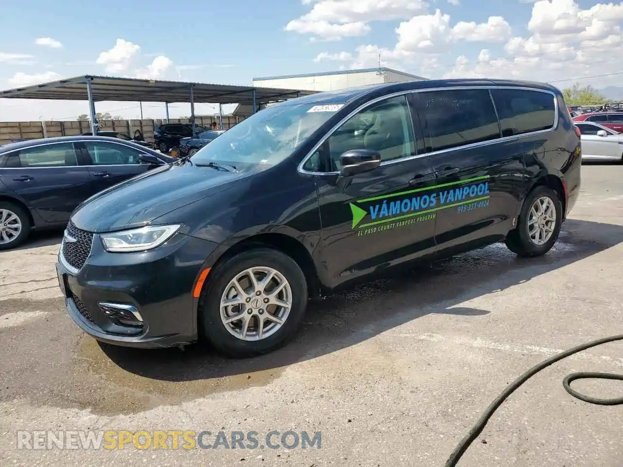 1 Photograph of a damaged car 2C4RC1BG0PR627506 CHRYSLER PACIFICA 2023