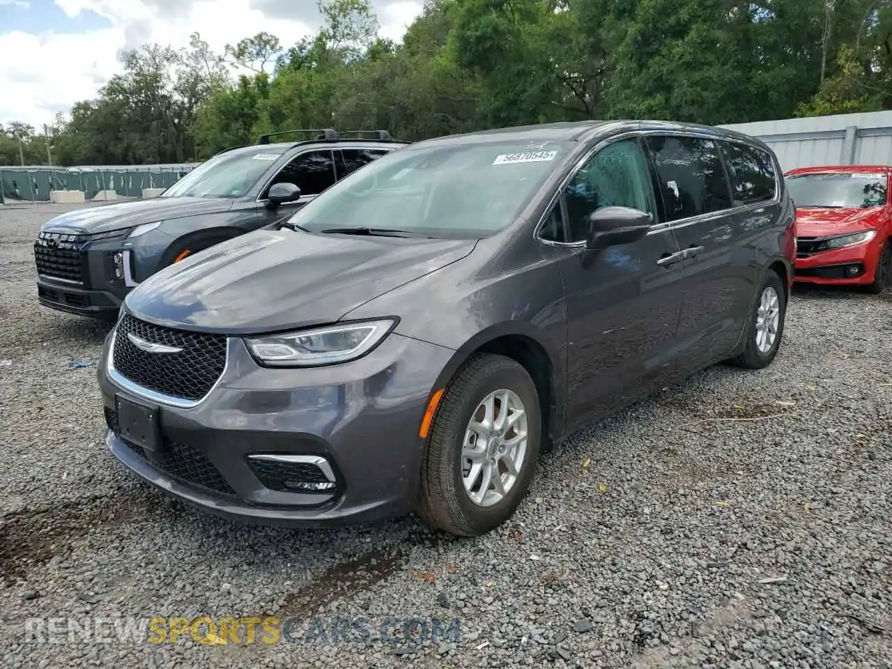 1 Photograph of a damaged car 2C4RC1BG1PR531092 CHRYSLER PACIFICA 2023