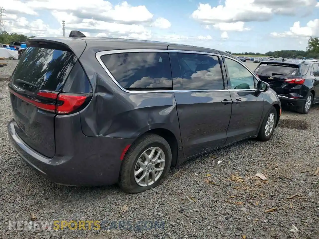 3 Photograph of a damaged car 2C4RC1BG1PR531092 CHRYSLER PACIFICA 2023