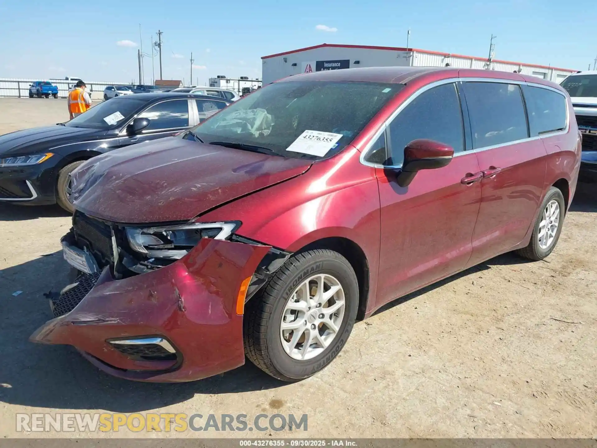 2 Photograph of a damaged car 2C4RC1BG1PR594497 CHRYSLER PACIFICA 2023