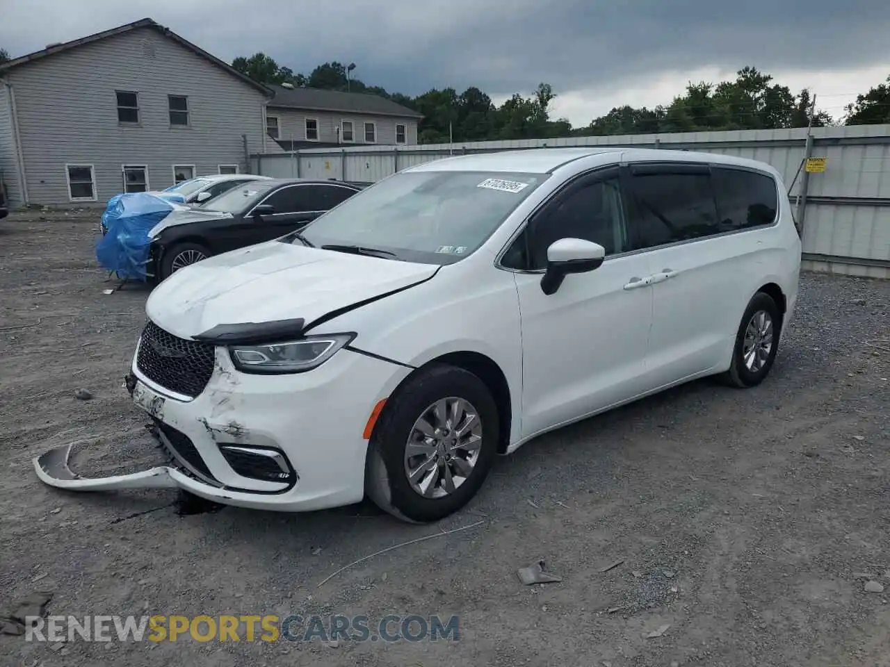 1 Photograph of a damaged car 2C4RC1BG1PR625019 CHRYSLER PACIFICA 2023