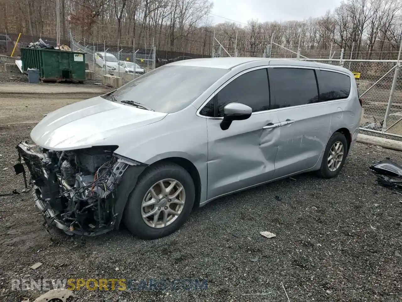 1 Photograph of a damaged car 2C4RC1BG2PR521915 CHRYSLER PACIFICA 2023
