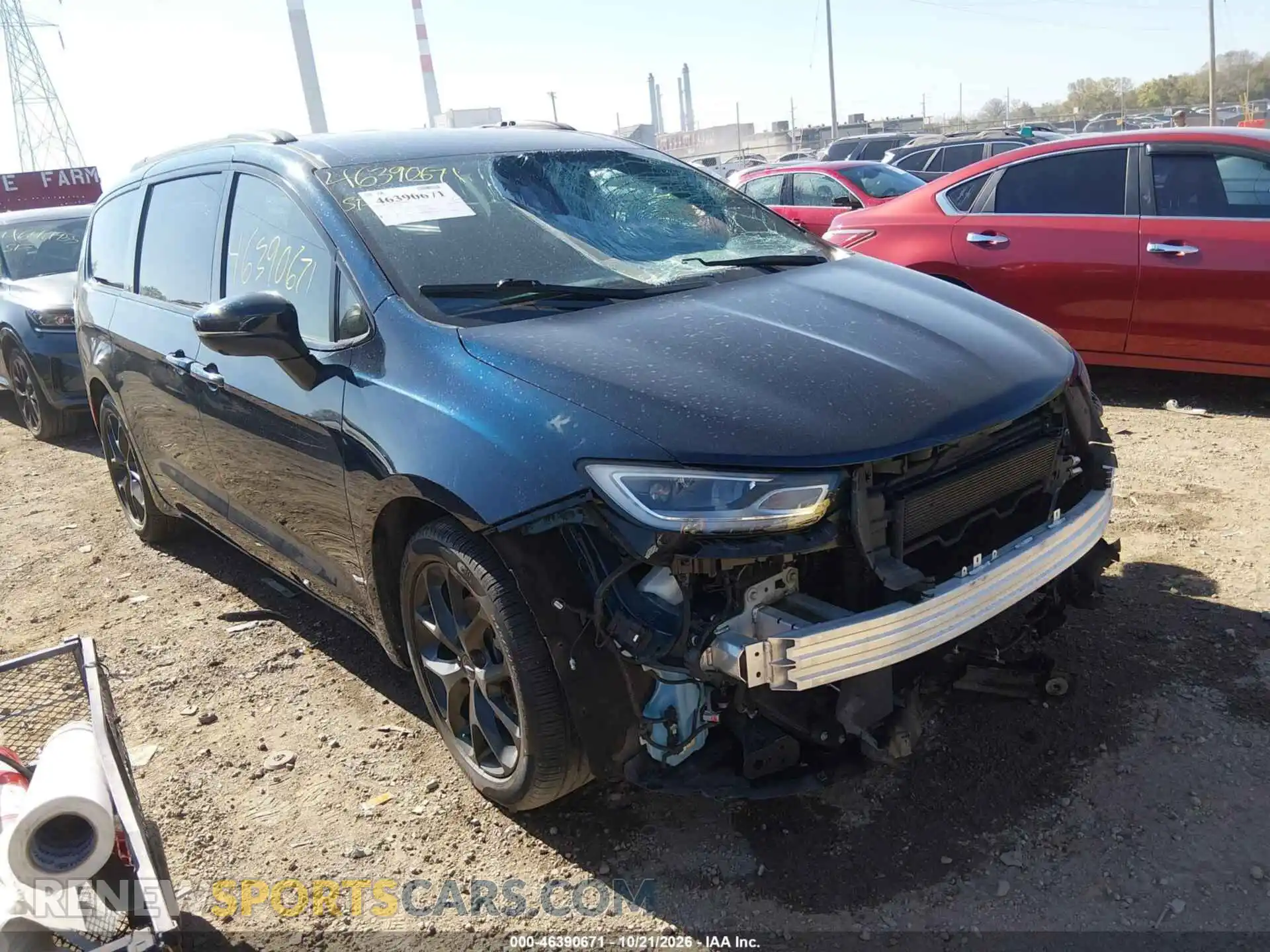 1 fotografías del automóvil dañado 2C4RC1BG2PR539198 CHRYSLER PACIFICA 2023