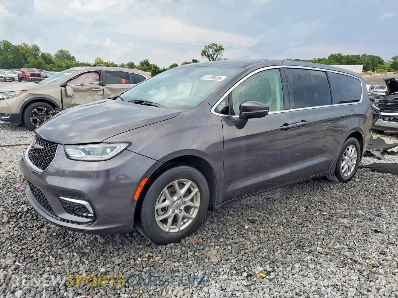 1 Photograph of a damaged car 2C4RC1BG2PR546846 CHRYSLER PACIFICA 2023