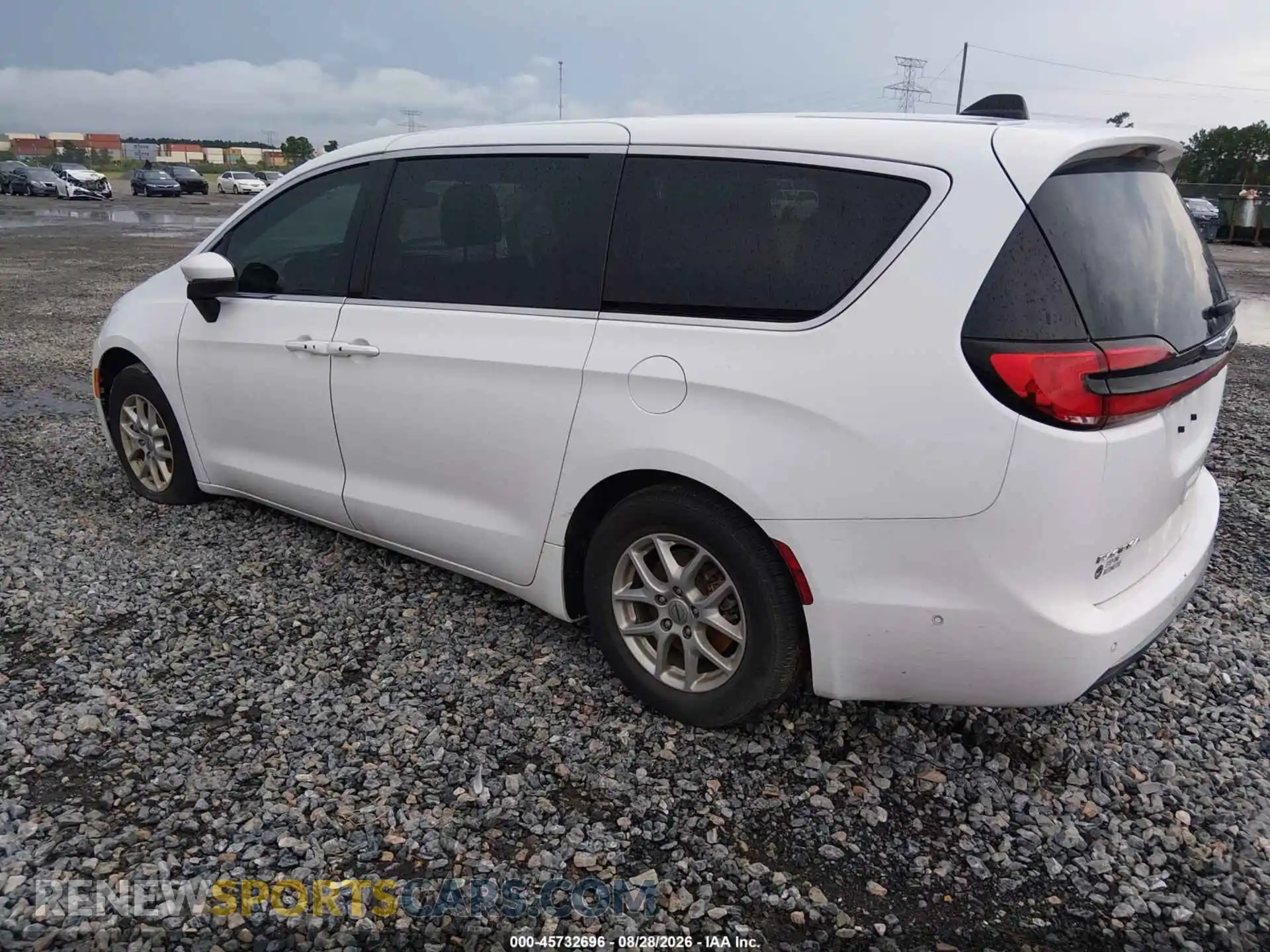 3 fotografías del automóvil dañado 2C4RC1BG3PR507926 CHRYSLER PACIFICA 2023