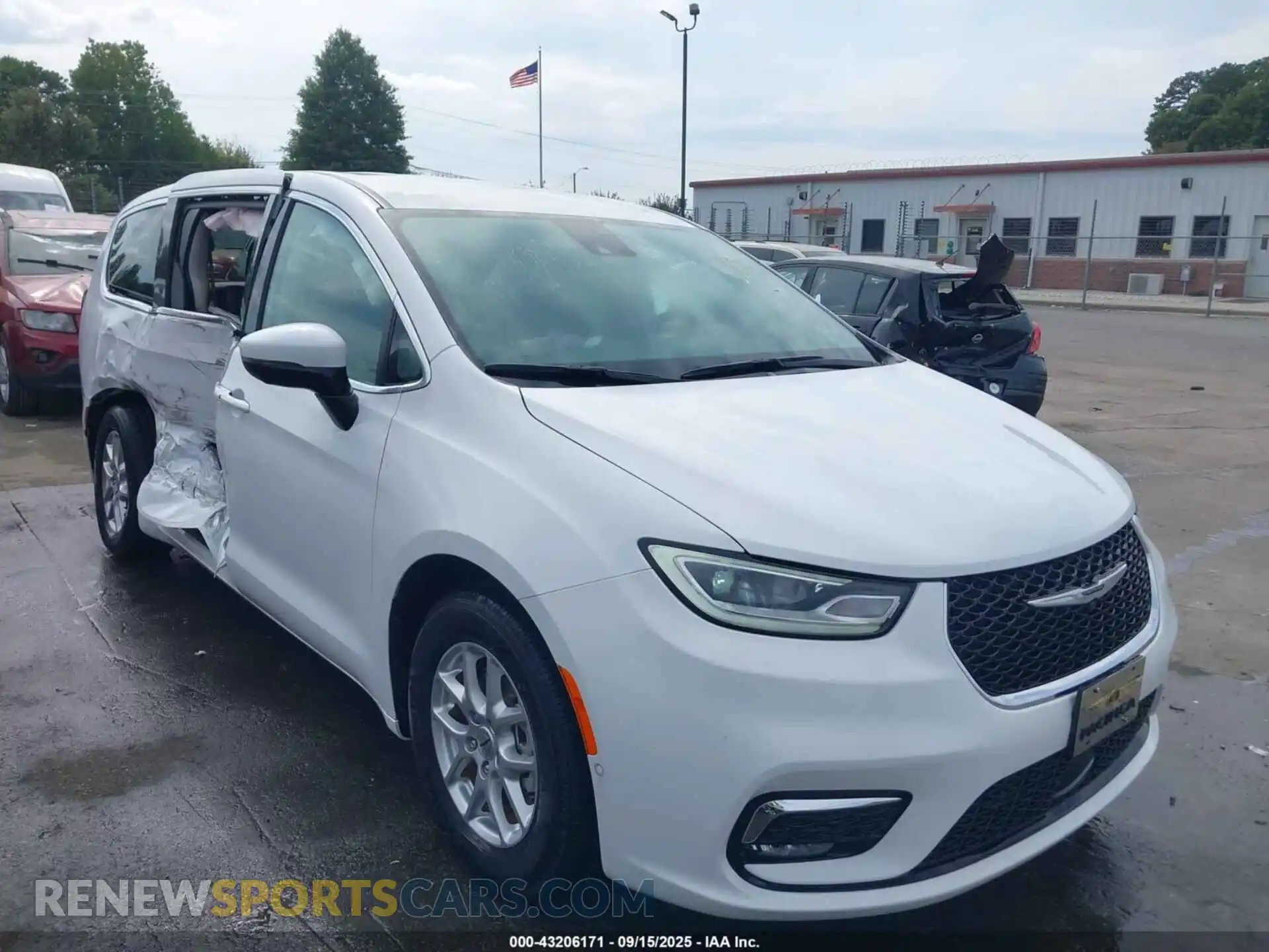 1 Photograph of a damaged car 2C4RC1BG3PR516920 CHRYSLER PACIFICA 2023