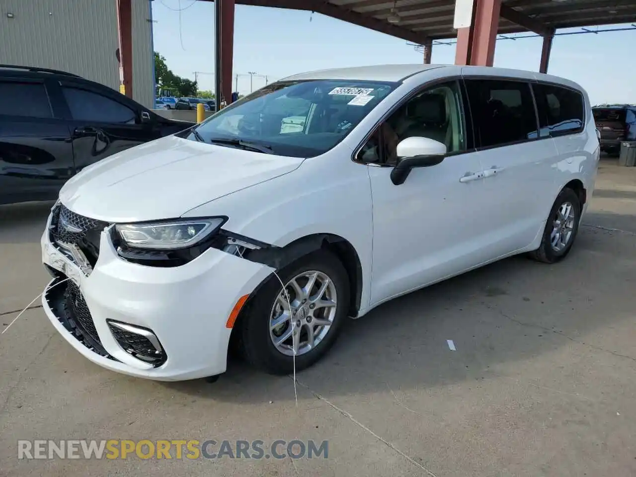 1 Photograph of a damaged car 2C4RC1BG3PR577491 CHRYSLER PACIFICA 2023