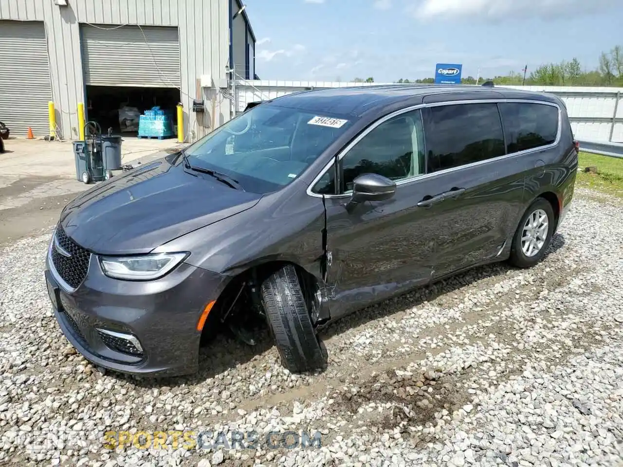 1 Photograph of a damaged car 2C4RC1BG3PR602051 CHRYSLER PACIFICA 2023