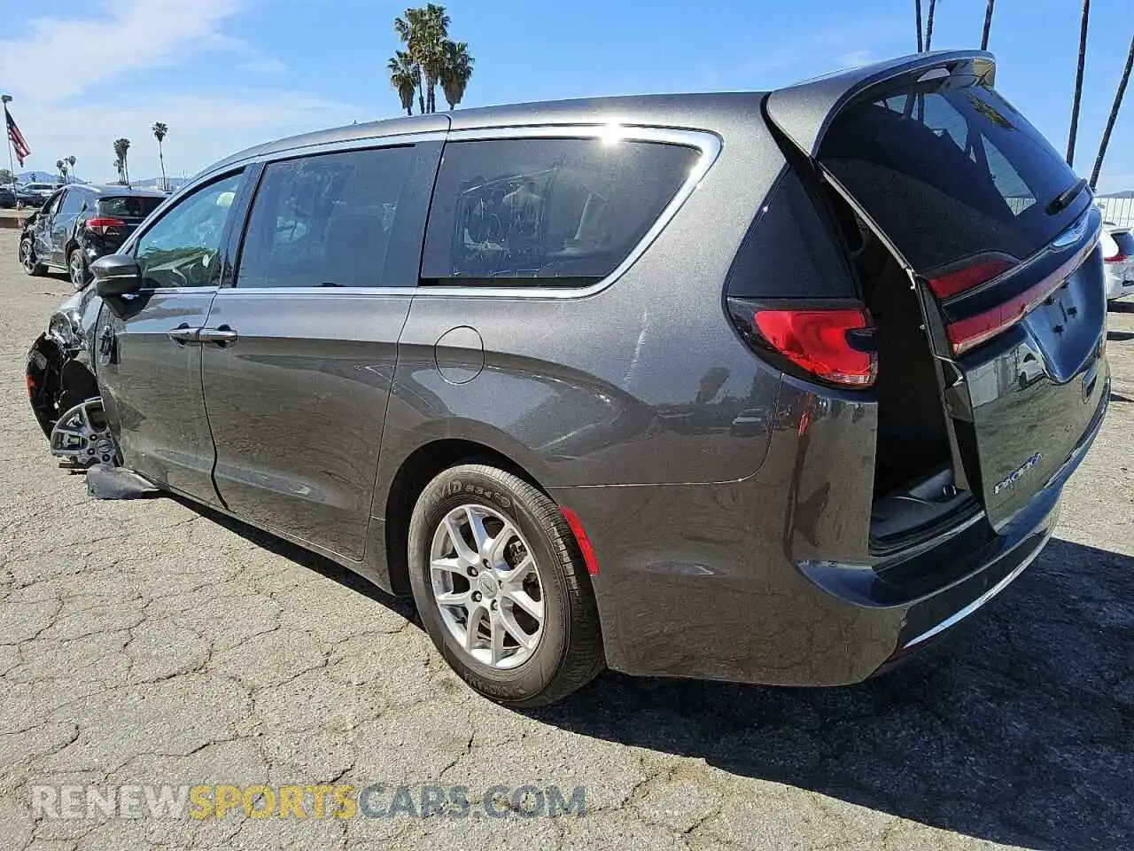 2 Photograph of a damaged car 2C4RC1BG4PR520488 CHRYSLER PACIFICA 2023