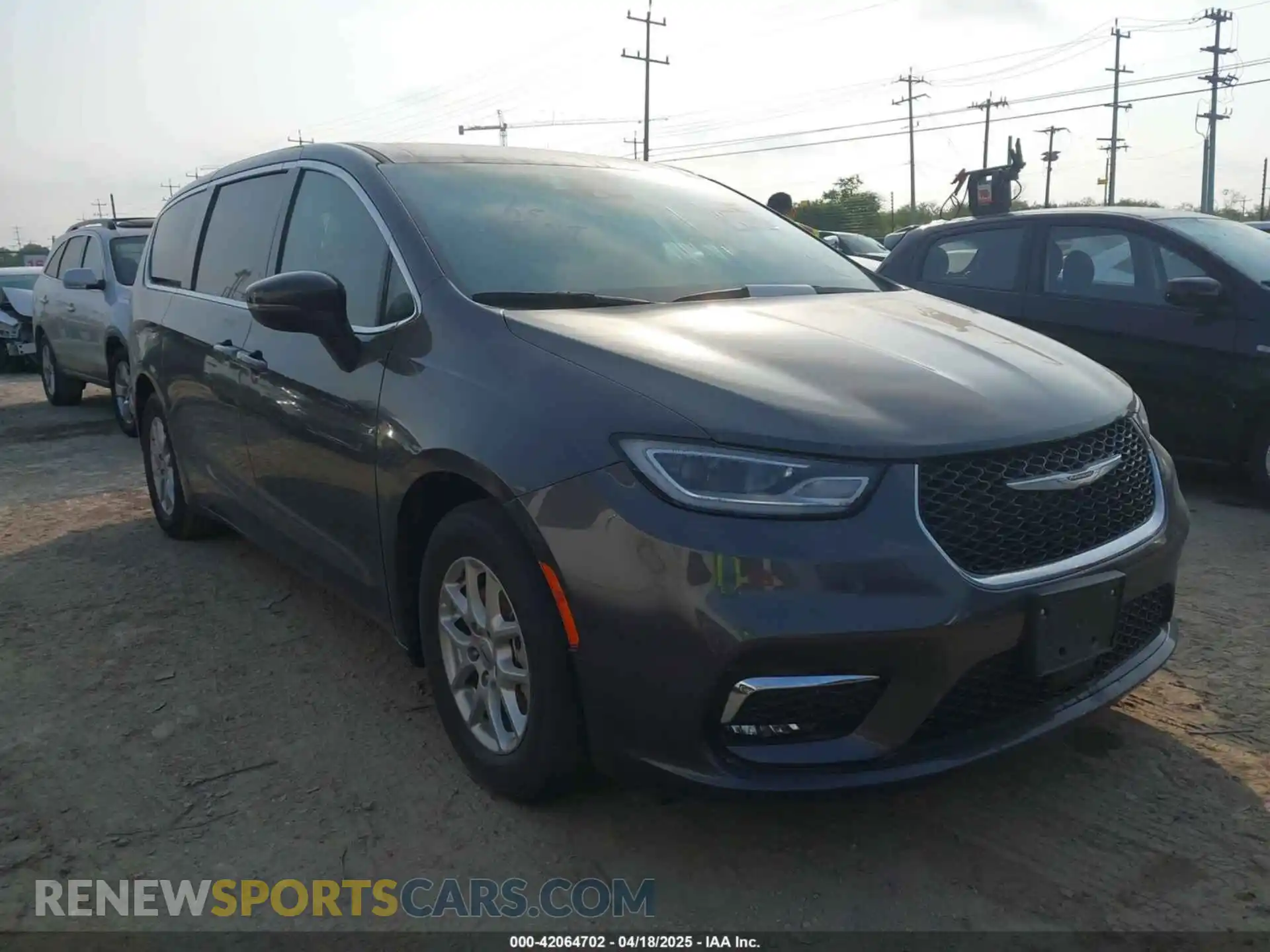 1 Photograph of a damaged car 2C4RC1BG4PR577502 CHRYSLER PACIFICA 2023