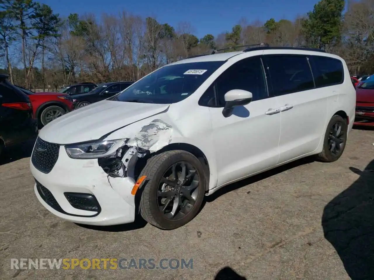 1 Photograph of a damaged car 2C4RC1BG5PR540328 CHRYSLER PACIFICA 2023