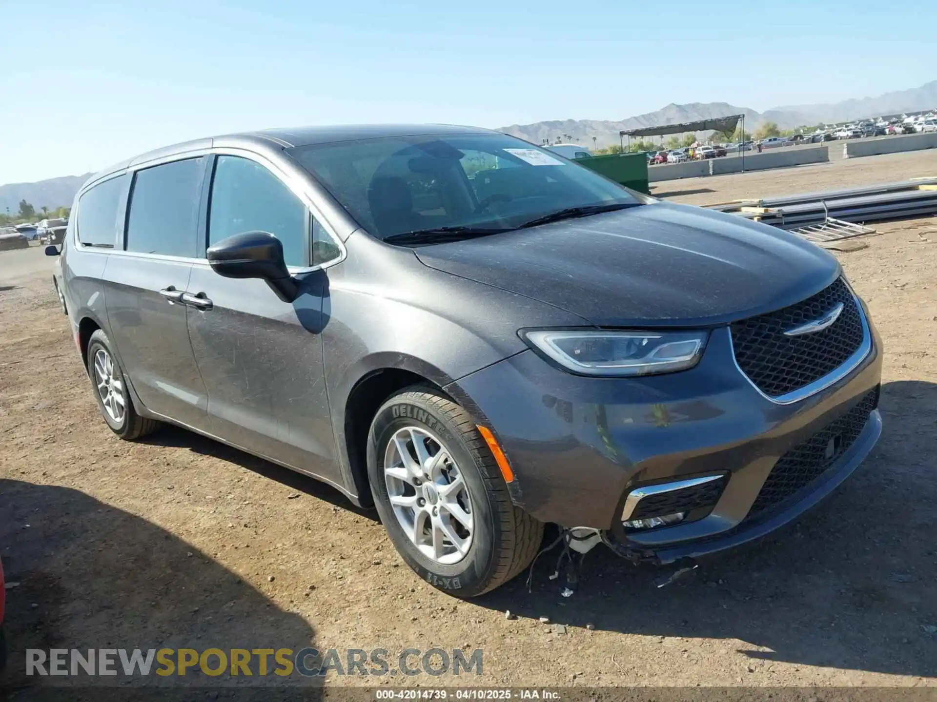 1 Photograph of a damaged car 2C4RC1BG6PR547837 CHRYSLER PACIFICA 2023