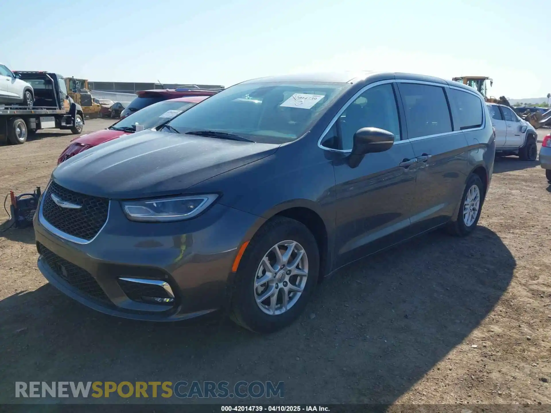 2 Photograph of a damaged car 2C4RC1BG6PR547837 CHRYSLER PACIFICA 2023