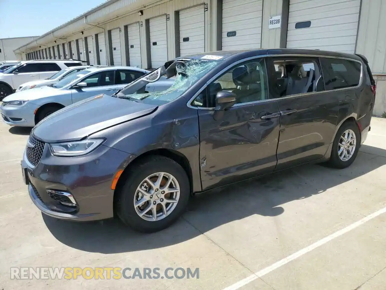 1 Photograph of a damaged car 2C4RC1BG7PR536099 CHRYSLER PACIFICA 2023