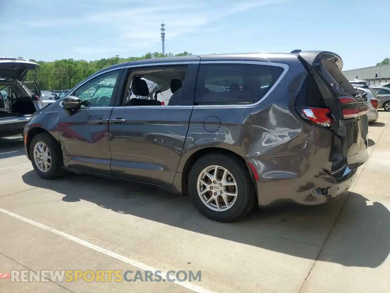 2 Photograph of a damaged car 2C4RC1BG7PR536099 CHRYSLER PACIFICA 2023