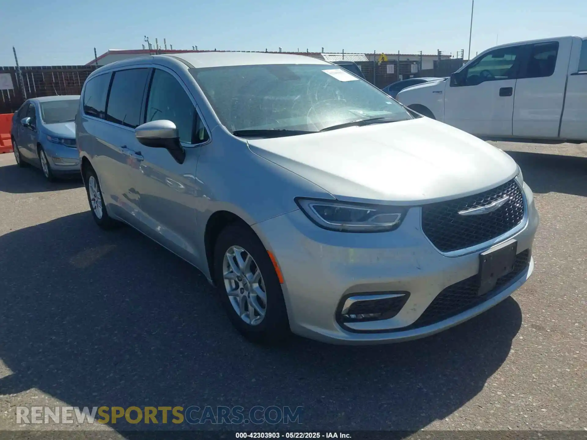 1 Photograph of a damaged car 2C4RC1BG8PR586669 CHRYSLER PACIFICA 2023