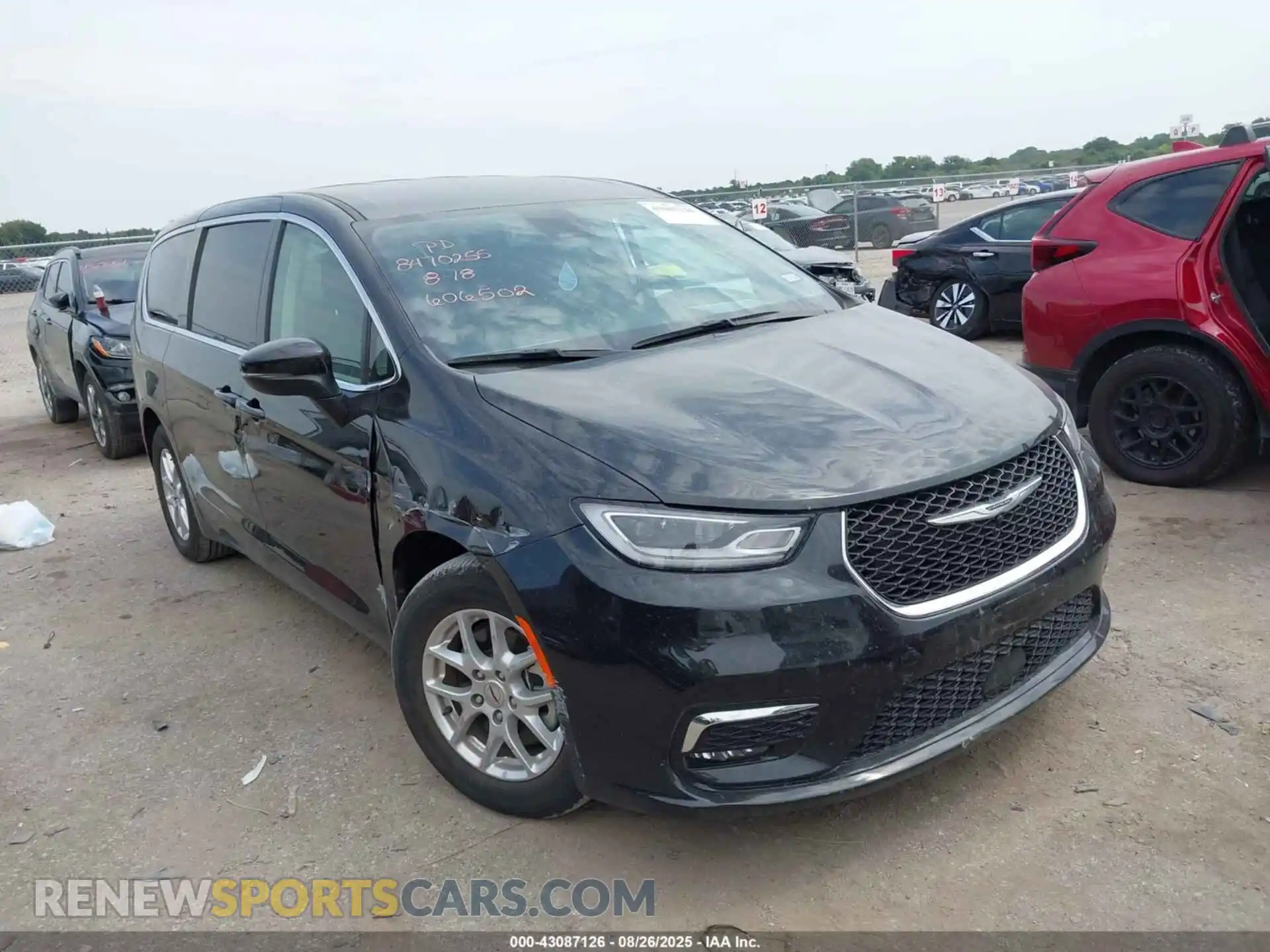 1 Photograph of a damaged car 2C4RC1BG8PR606502 CHRYSLER PACIFICA 2023