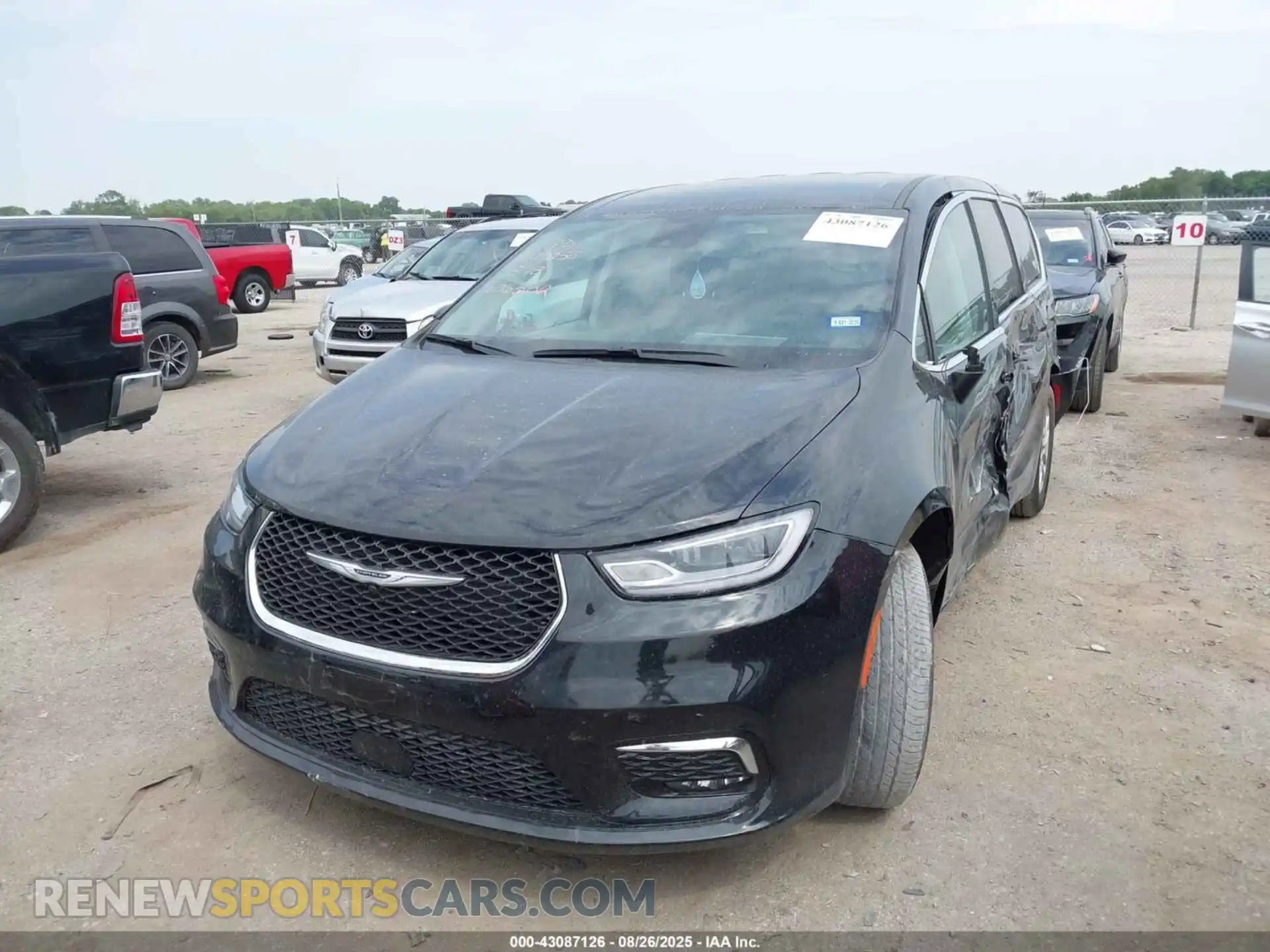 2 Photograph of a damaged car 2C4RC1BG8PR606502 CHRYSLER PACIFICA 2023