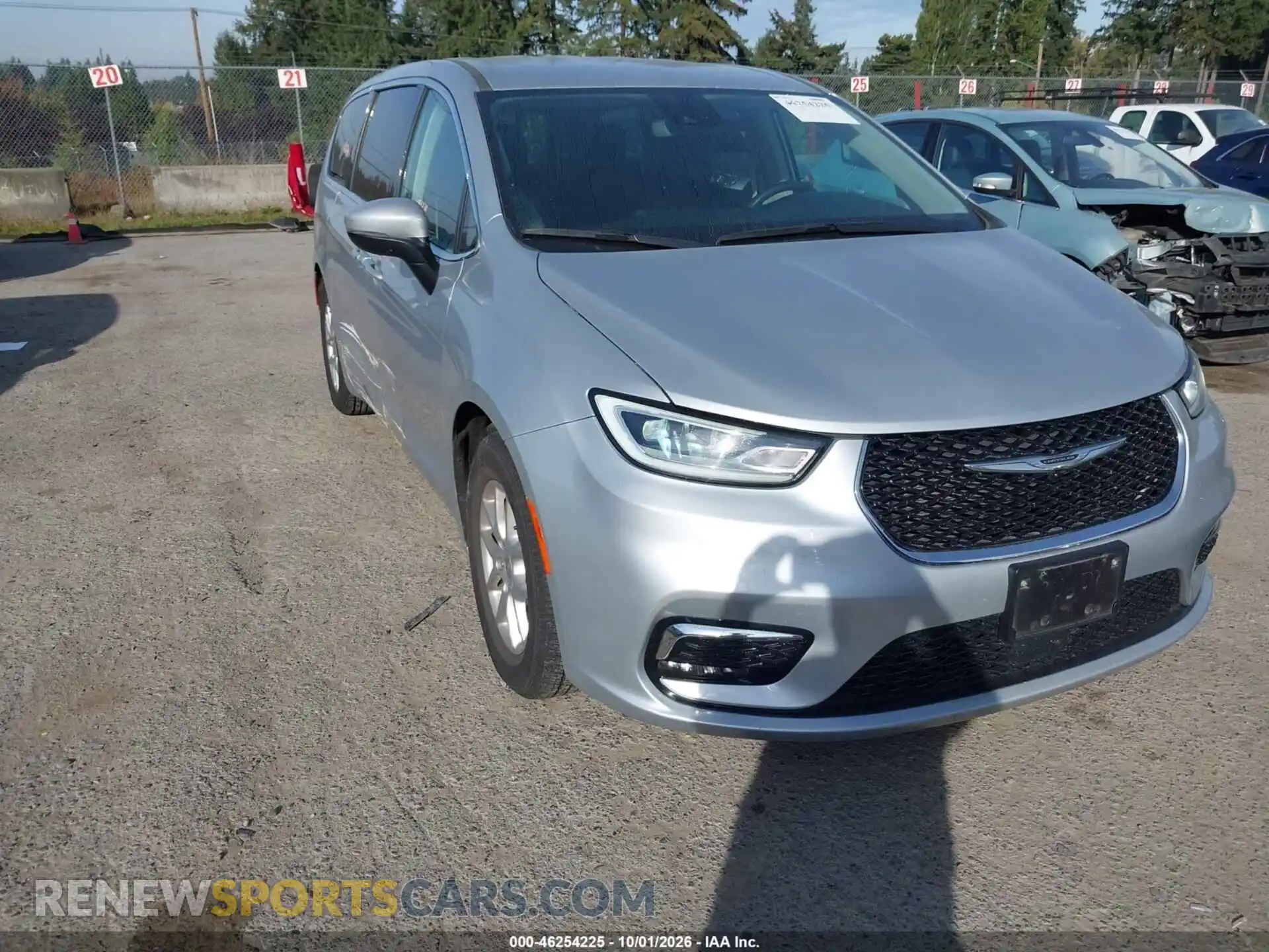 1 Photograph of a damaged car 2C4RC1BG8PR620657 CHRYSLER PACIFICA 2023