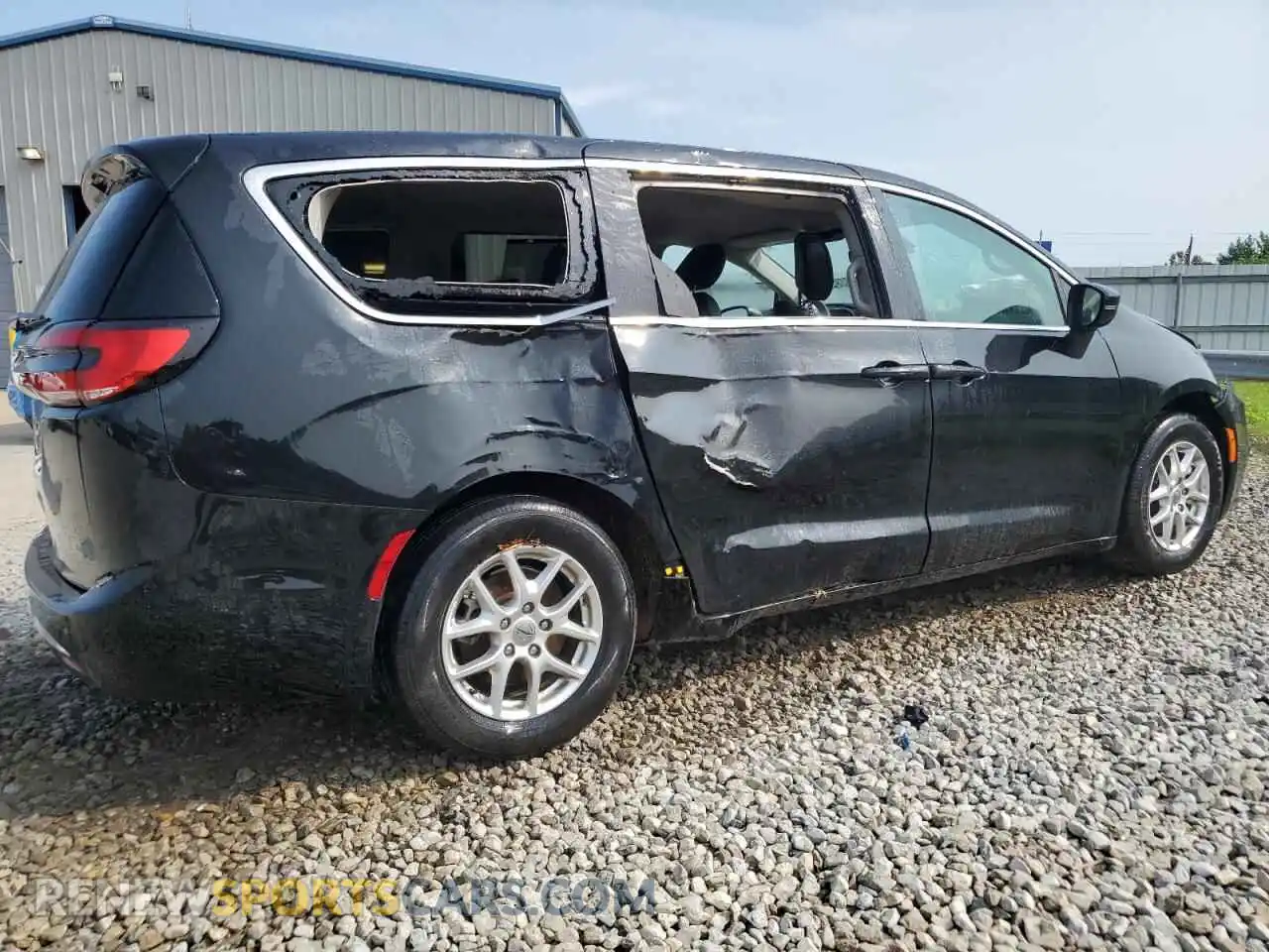 3 Photograph of a damaged car 2C4RC1BG9PR580654 CHRYSLER PACIFICA 2023