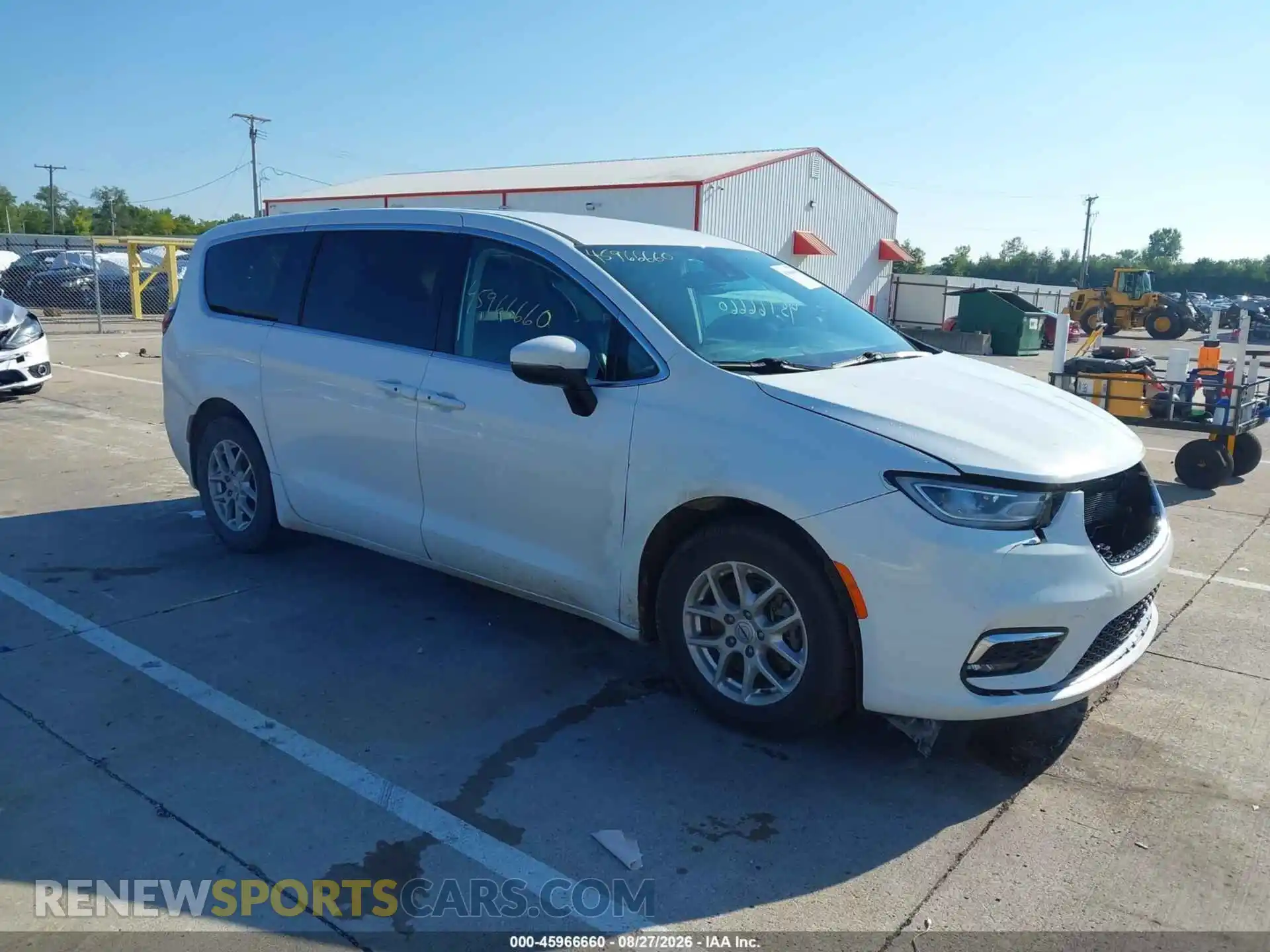 1 Photograph of a damaged car 2C4RC1BG9PR616018 CHRYSLER PACIFICA 2023
