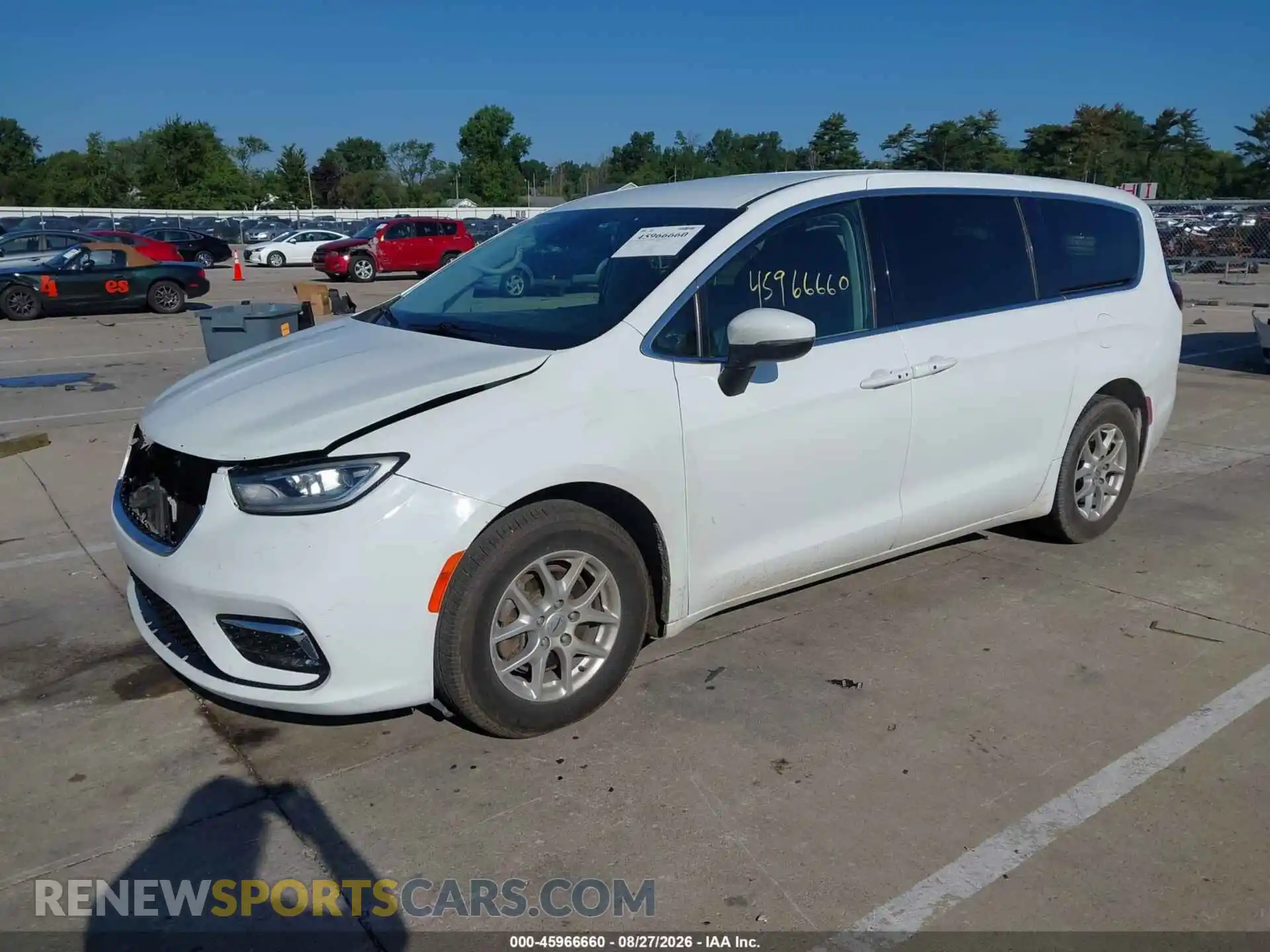 2 Photograph of a damaged car 2C4RC1BG9PR616018 CHRYSLER PACIFICA 2023