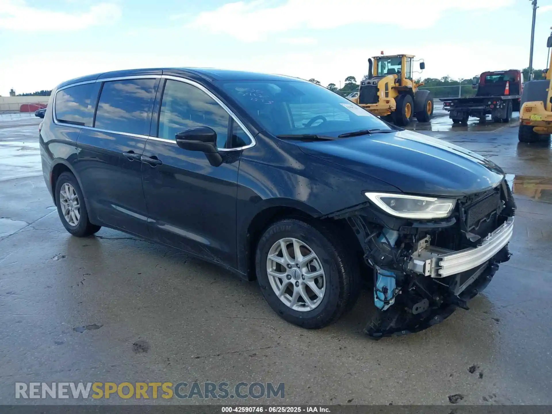 1 Photograph of a damaged car 2C4RC1BG9PR616360 CHRYSLER PACIFICA 2023